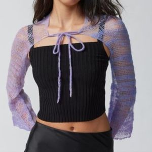 Camille Knit Shrug Crop Cardigan